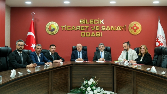 Bilecik'te Meslek Yüksekokulları Eğitim İş Birliği protokolünün toplantısı yapıldı