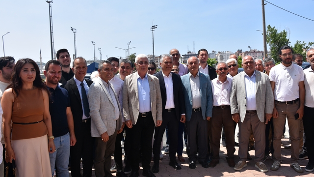 Antalya'da, CHP İl Başkanlığınca bayramlaşma programı düzenlendi
