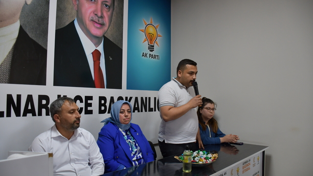 Gülnar'da AK Parti İlçe Başkanlığınca bayramlaşma programı düzenlendi