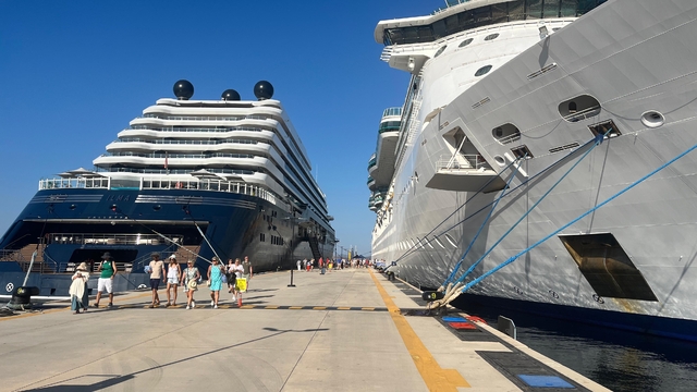 Bodrum'a "Brilliance of the Seas" ve "Ilma" kruvaziyerleriyle 2 bin 643 yolcu geldi