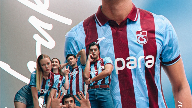 Trabzonspor'un yeni sezon formaları satışa çıkıyor