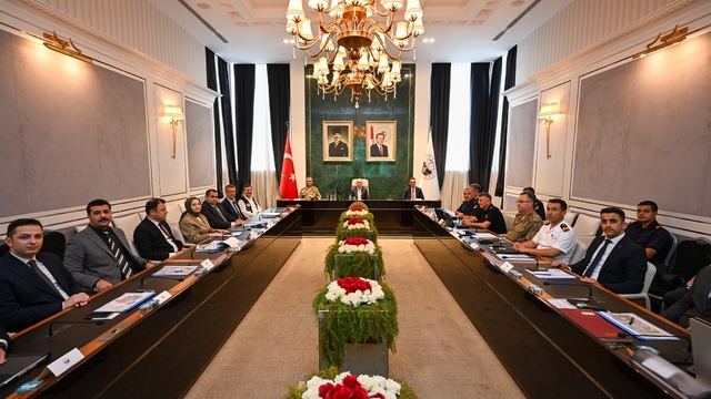 Kırklareli'nde İl Güvenlik ve Asayiş Koordinasyon Toplantısı yapıldı