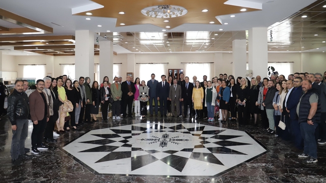 Ardahan Üniversitesinde bayramlaşma programı düzenlendi