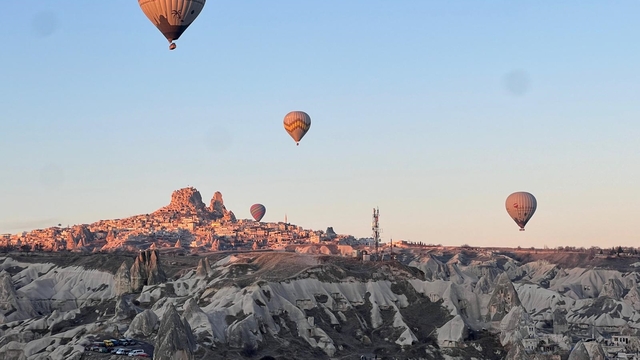 Kapadokya'da Kurban Bayramı yoğunluğu yüzde 70'e ulaştı