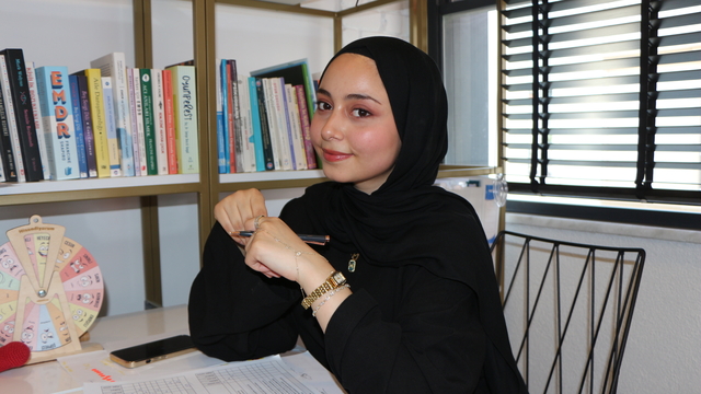 Disleksi hastası Dilara, kendisi gibi çocuklara umut oluyor