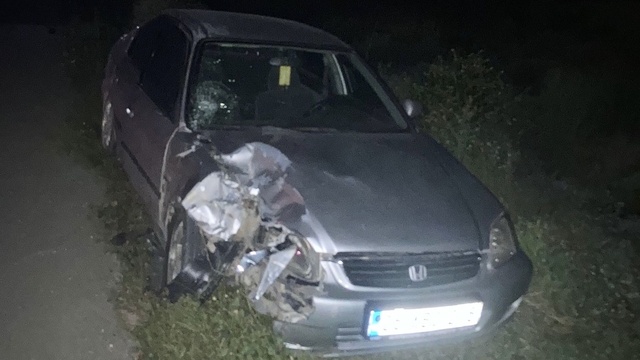 Sinop'ta otomobille çarpışan motosikletin sürücüsü öldü