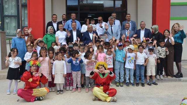 Göynücek Anaokulu'nda yıl sonu şenliği düzenlendi