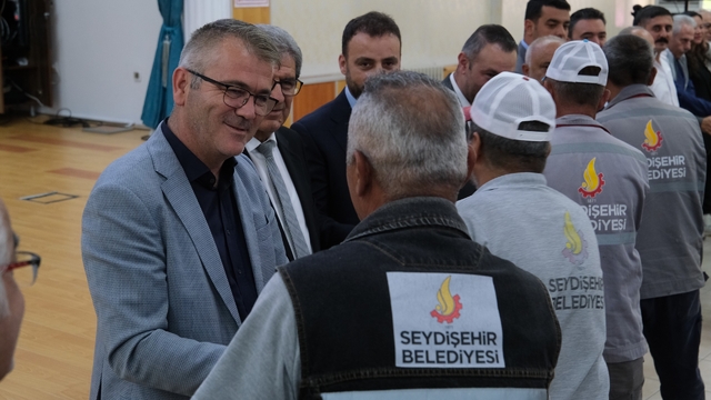 Seydişehir'de bayramlaşma programı yapıldı