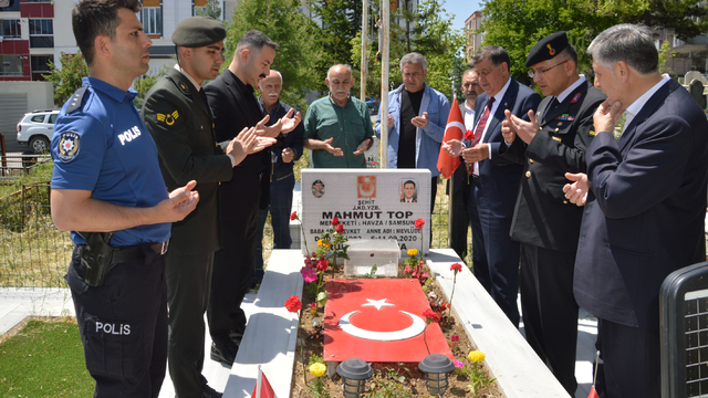 Havza'da bayramlaşma programı düzenlendi