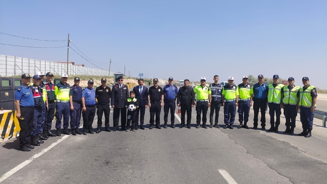 26 ilin geçiş güzergahı Kırşehir'de bayram arefesinde trafik denetimi