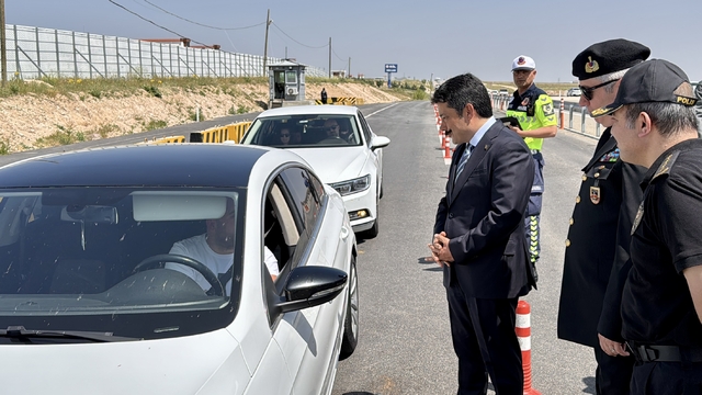 Kırşehir'de Kurban Bayramı öncesi trafik denetimleri artırıldı