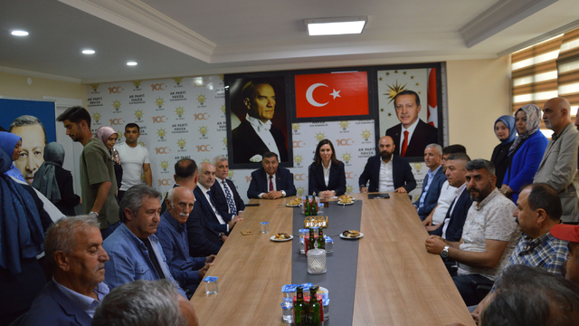 AK Parti Havza İlçe Başkanlığında bayramlaşma programı