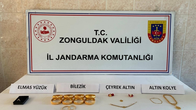 Zonguldak'ta evden hırsızlık yapan 2 şüpheli tutuklandı