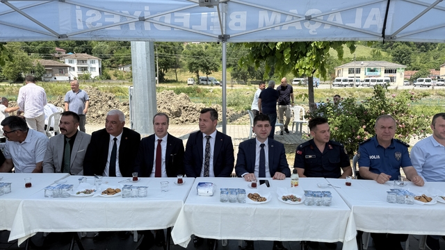 Alaçam'da bayramlaşma programı düzenlendi