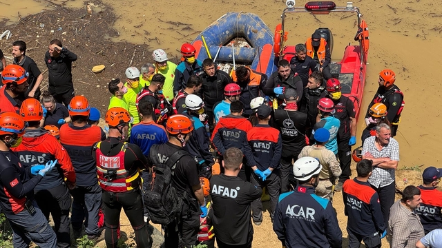 Trabzon'da selde kaybolan kişinin cansız bedenine ulaşıldı