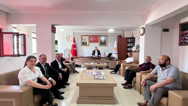 AK Parti Beypazarı İlçe Başkanlığında bayramlaşma programı