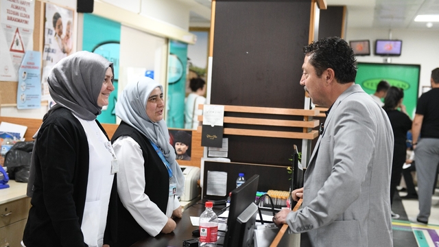 Beypazarı Belediye Başkanı Kasap'tan bayram nöbetindeki personele ziyaret