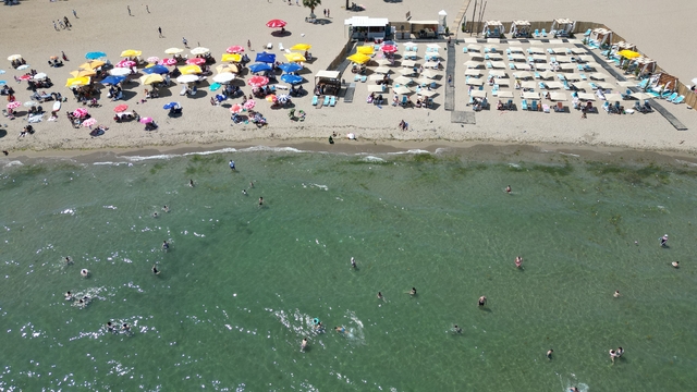Tekirdağ sahillerinde bayram yoğunluğu yaşanıyor