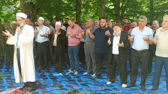 Bilecik'te yağmur ve şükür duası yapıldı