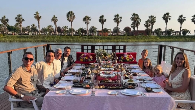 Muslera tatil için Antalya'ya geldi