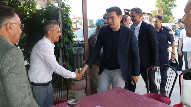 Keban'da bayramlaşma programı düzenlendi