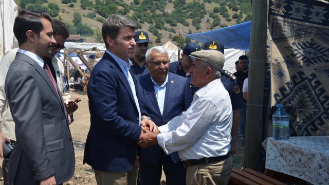 Göynücek'te Davutevi Köyü Etkinlik Alanı düzenlenen törenle açıldı