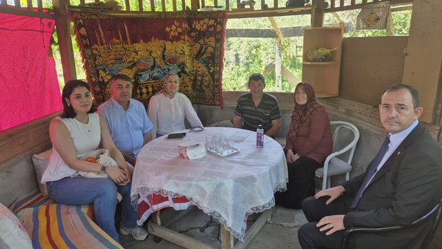 Edirne Emniyet Müdürü Karaburun, şehit ailelerini ziyaret etti