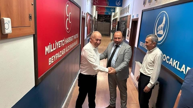 MHP Beypazarı İlçe Başkanlığınca bayramlaşma programı düzenlendi