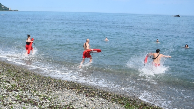 Giresun'da cankurtaran ekibi yaz dönemi hazırlıklarını tamamladı