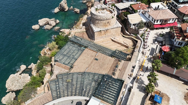 Antalya'daki tarihi "Hıdırlık Kulesi" açık hava müzesi olacak