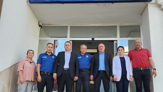 AK Parti Beypazarı İlçe Başkanlığının bayram ziyaretleri sürüyor
