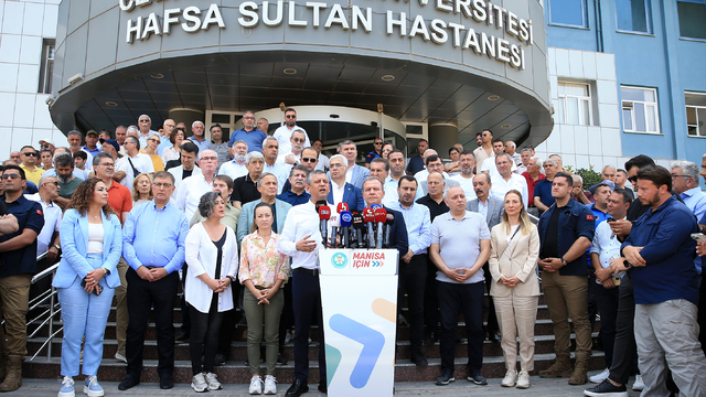 CHP Genel Başkanı Özgür Özel, Manisa'da konuştu: