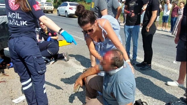 Aydın'da kamyonet takla attı: 1 ölü, 2 yaralı