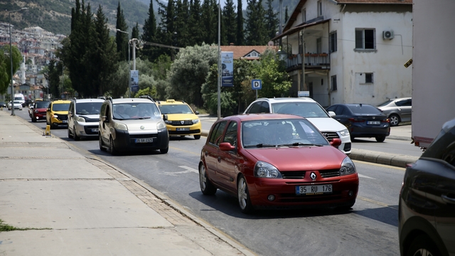 Muğla'da tatilcilerin dönüş yolculuğu sürüyor