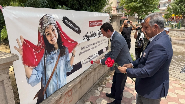 Aybüke öğretmen, şehadetinin 8'inci yıl dönümünde anıldı
