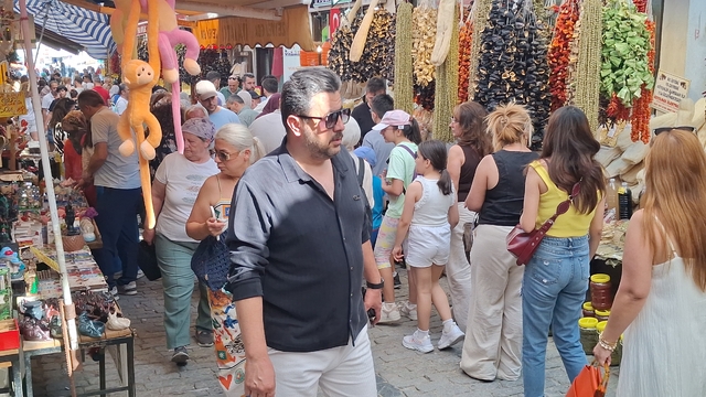 Beypazarı'nda bayram tatili yoğunluğu