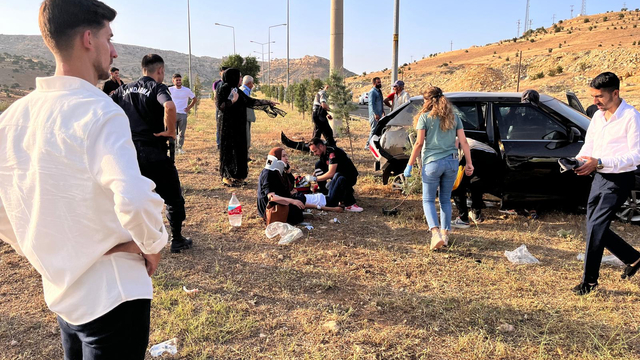 Mardin'de trafik kazasında 9 kişi yaralandı