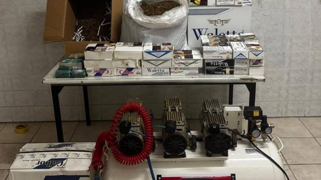 Tekirdağ'da 10 bin makaron ele geçirildi