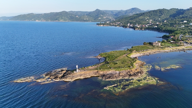 Ordu'daki Yason Burnu ziyaretçilerin ilgi odağı oldu