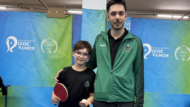 Hastalığına iyi gelmesi için başladığı masa tenisinde Türkiye'yi Avrupa'da temsil edecek