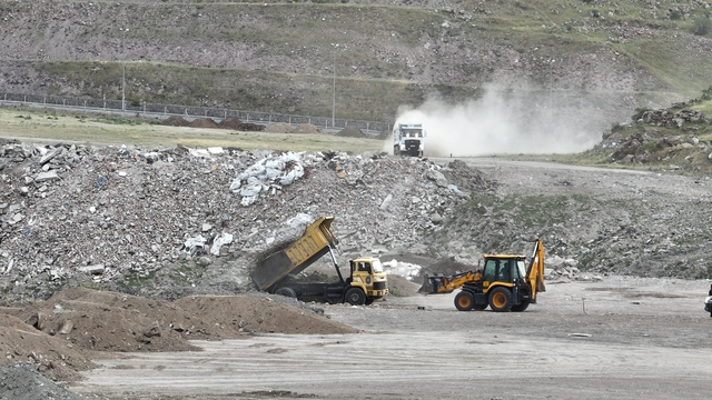 Kayseri'de hafriyat işlemi örnek modelle yönetiliyor