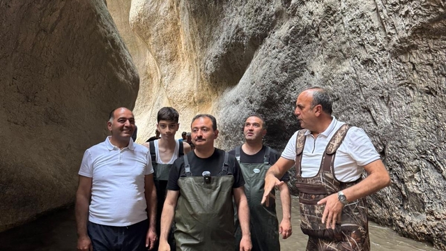 Tokat'taki Zinav Kanyonu'nu bayram tatilinde 5 bin kişi gezdi