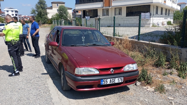 Samsun'da otomobilin çarptığı 10 yaşındaki ilkokul öğrencisi yaralandı
