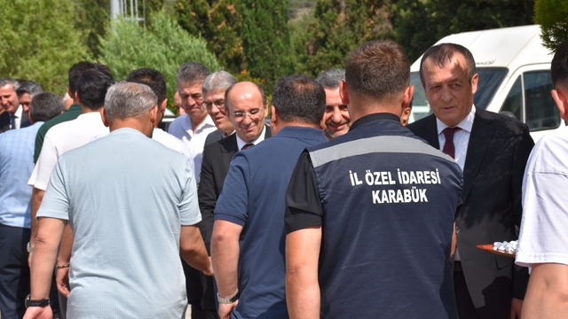 Karabük İl Özel İdaresinde bayramlaşma programı gerçekleştirildi
