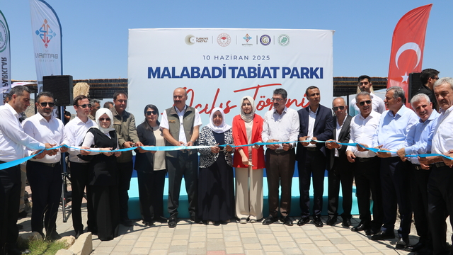 Batman'da Malabadi Tabiat Parkı hizmete açıldı