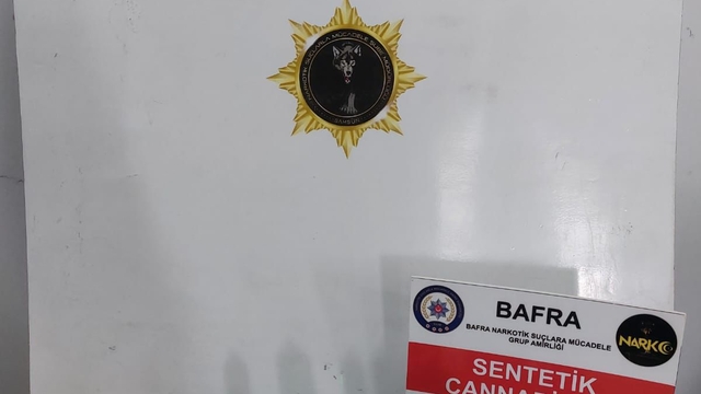 Samsun'da uyuşturucu operasyonunda bir şüpheli yakalandı