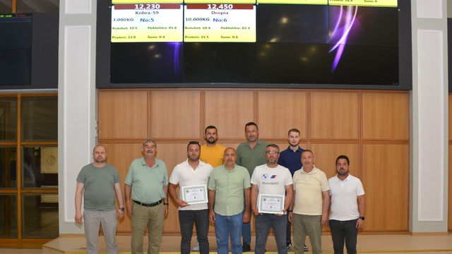 Edirne'de yeni mahsul buğdayın kilogramı 20 liradan satıldı