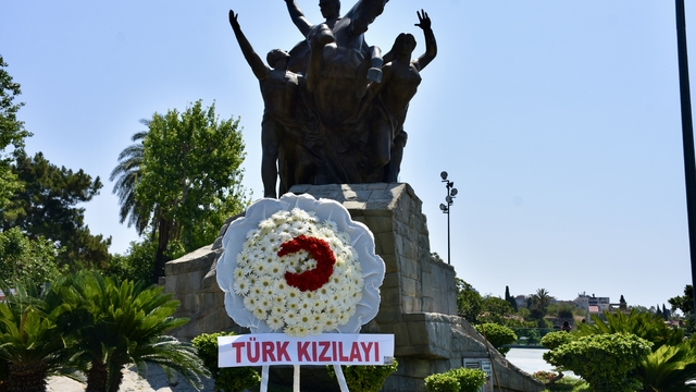 Antalya'da Türk Kızılayın kuruluşunun 157. yılı törenle kutlandı