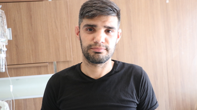 Siirt'te 1,5 yaşındaki çocuğun 5. kattan otomobilin üzerine düşmesi kamerada