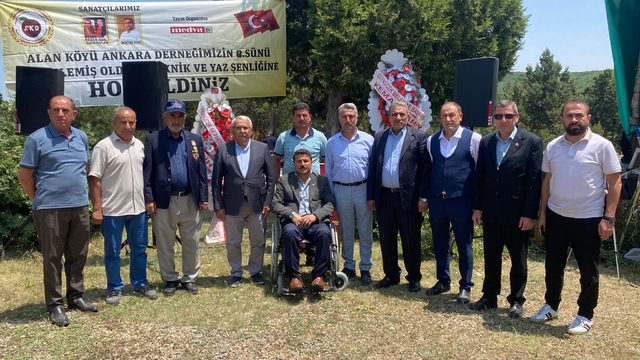 Göynücek Alan Köyü'nde geleneksel şenlik ve piknik etkinliği düzenlendi